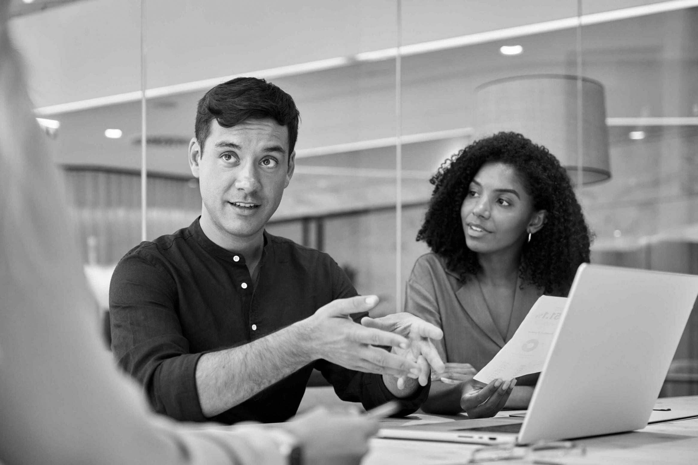 Proceso de trabajo colaborativo en asesoría financiera